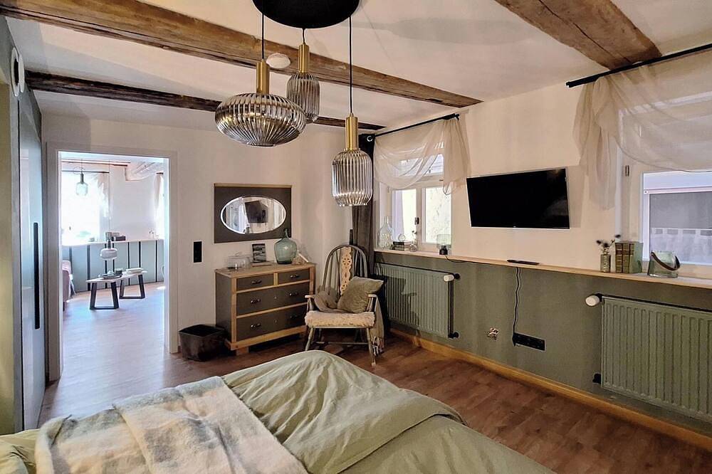 Ganze Wohnung, Ferienwohnung Häusle im Badegässla mit Sauna in Bad Staffelstein, Oberes Maintal - Coburger Land