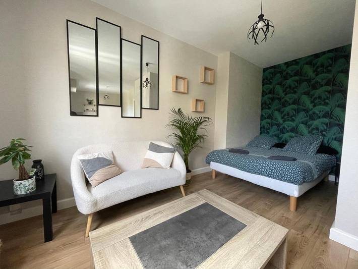 Gîte pour 2 personnes, avec jardin dans Saint-Brieuc