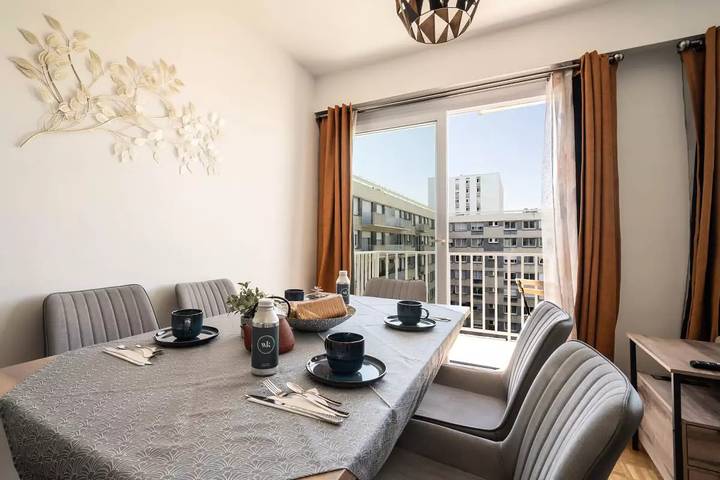 Gîte pour 4 personnes, avec balcon dans La Défense - 4