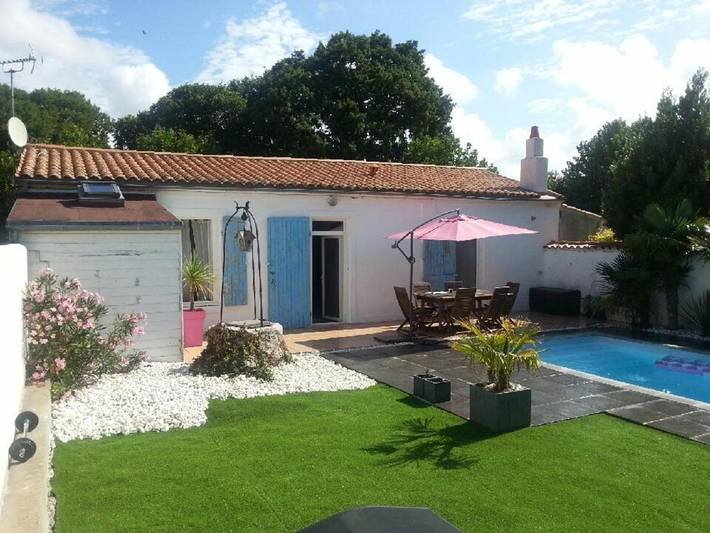 Casa de vacaciones para 4 personas, con piscina y terraza - 1