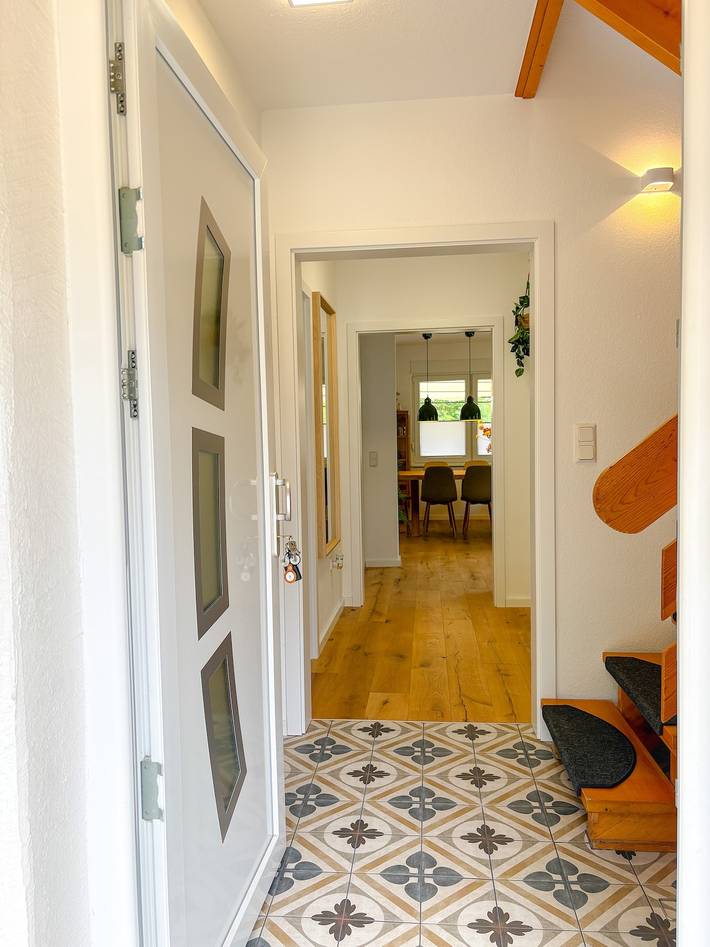 Ferienhaus 'Landhaus Holly' mit privater Terrasse, Veranda, Wlan und Klimaanlage in Silbersee, Frielendorf
