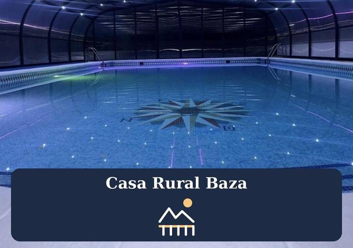 Casa rural para 18 personas, con Balcón y Terraza además de Jardín y Piscina en Comarca de Baza