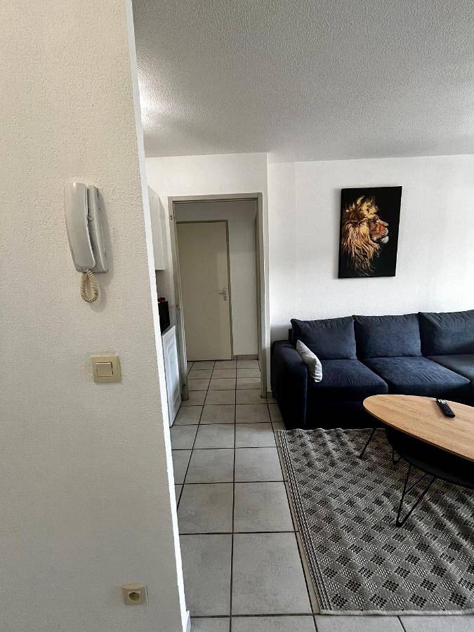 Appartement de vacances pour 4 personnes, avec balcon et piscine