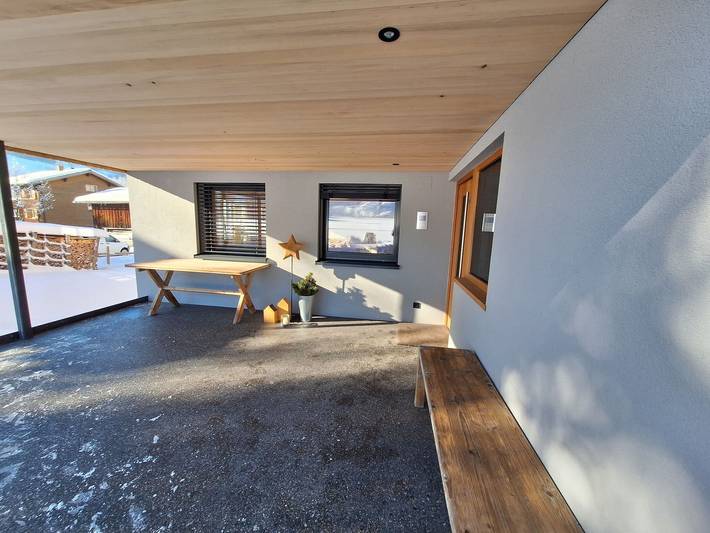 Ferienwohnung für 6 Personen, mit Terrasse und Garten sowie Ausblick in Au - 4