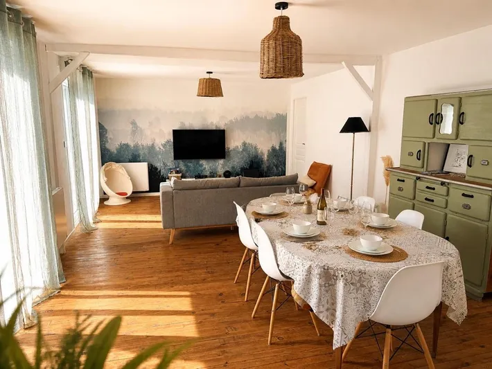 Maison de vacances pour 4 personnes, avec jardin et terrasse - 1