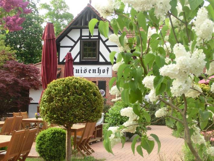 Hotel für 3 Personen, mit Terrasse und Garten sowie Ausblick und Seeblick in Stechlin