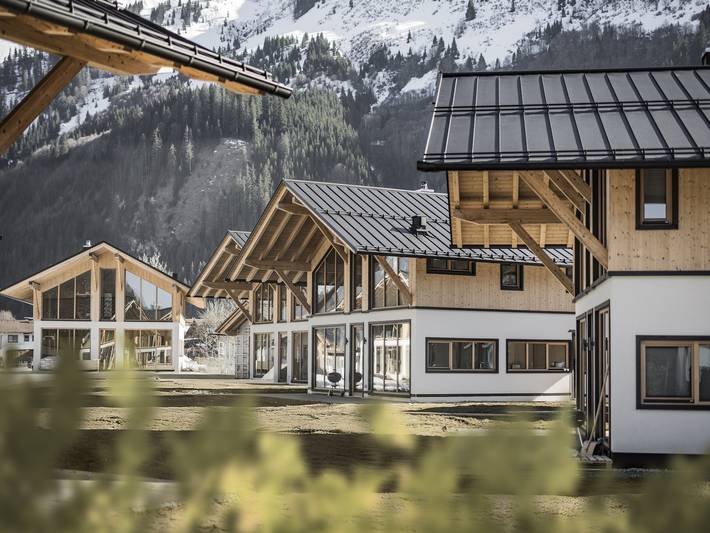 Ferienhaus für 4 Personen, mit Terrasse und Garten sowie Sauna in Bichlbach