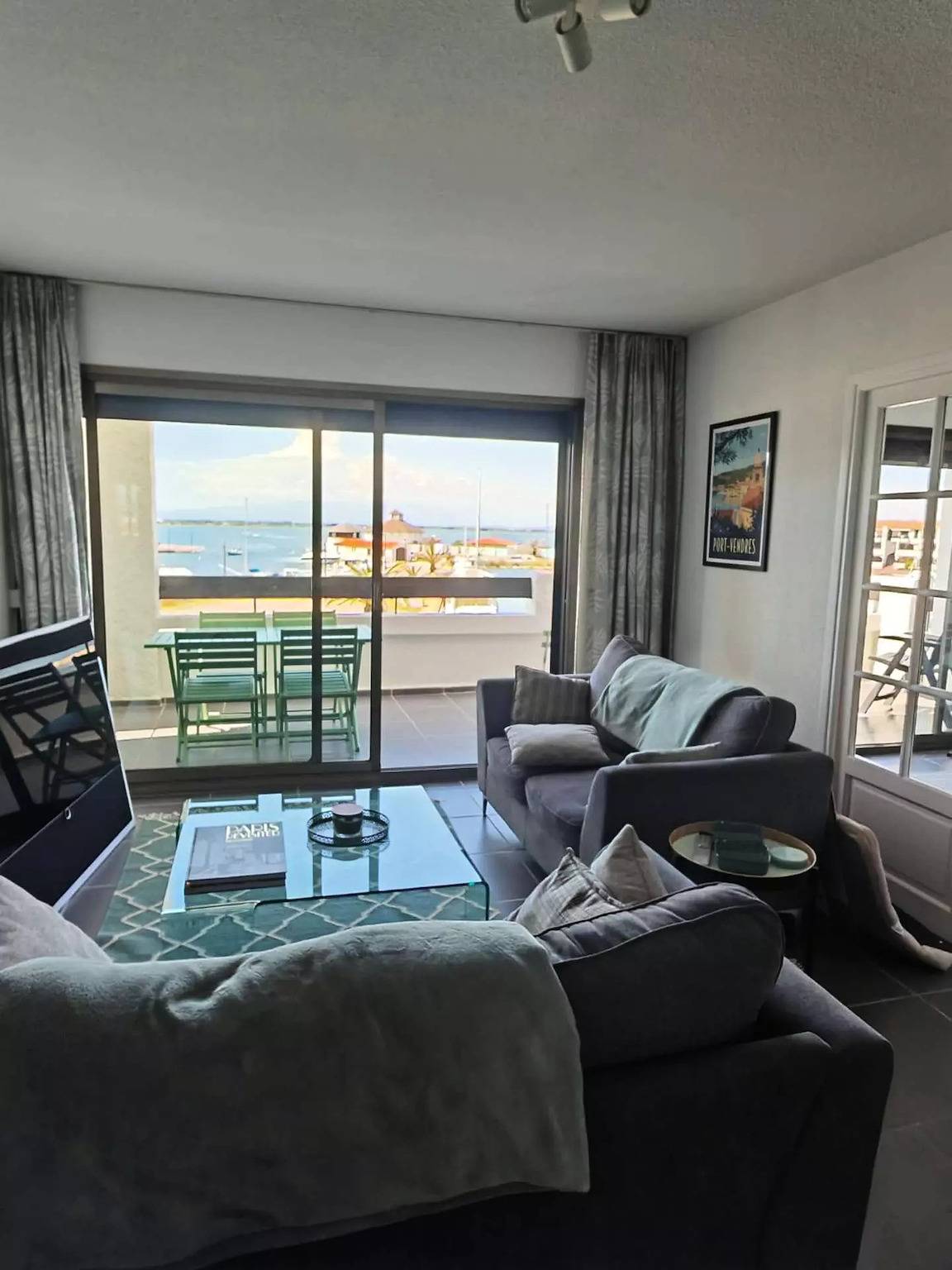 Ganze Wohnung, Schöne Wohnung mit Meerblick in Le Barcarès, Côte d'Améthyste