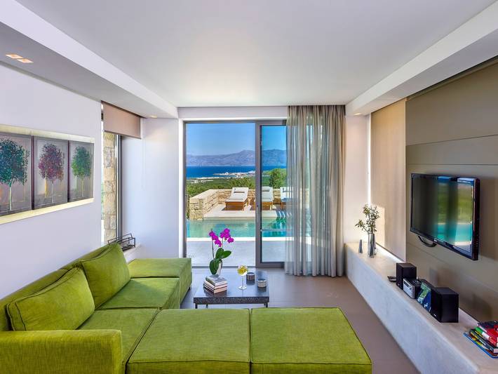 Ferienhaus für 5 Personen, mit Pool und Garten in Chania und Umgebung - 2