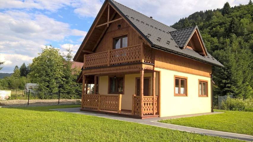 Gîte pour 8 personnes, avec jardin et vue, animaux acceptés à Szczawnica - 2