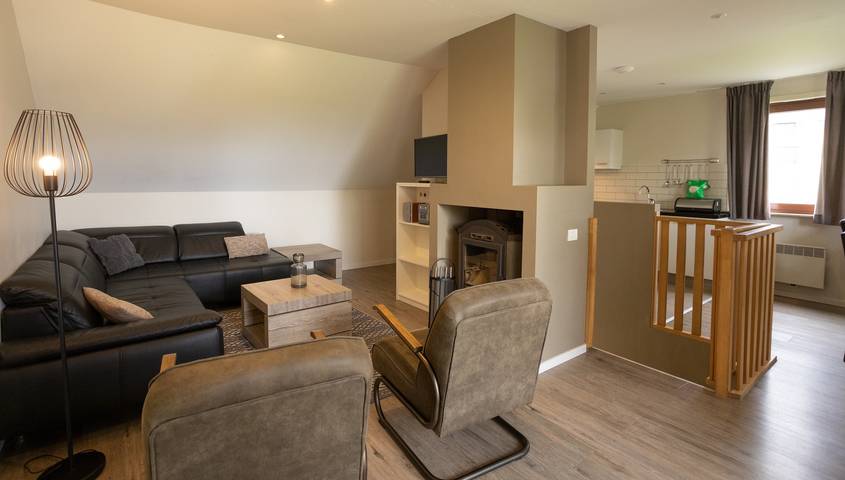 Bungalow für 8 Personen, mit Balkon/Terrasse und Balkon sowie Terrasse und Garten in Luxemburg