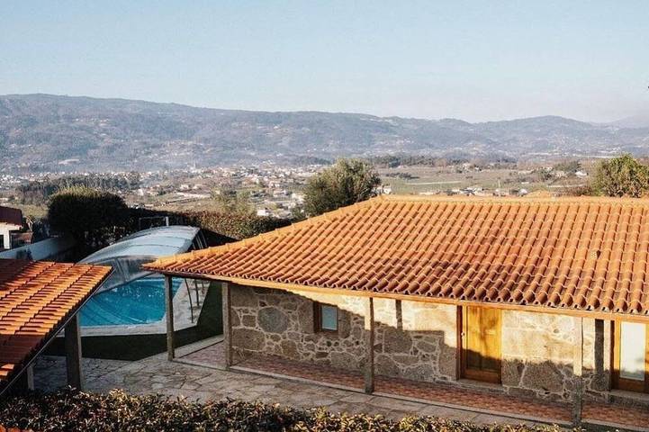 Charmantes Steinhaus mit Pool – ruhige Oase in Ponte de Lima in Beiral do Lima, Viana do Castelo Distrikt