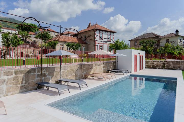Villa para 9 pessoas, com Jardim em Resende