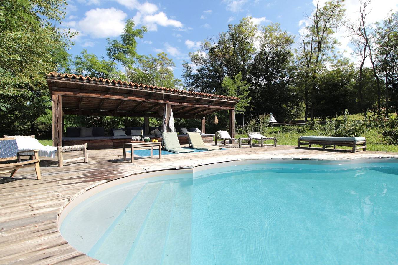 Villa Poggio Zucchino, Pool, Piacenza - Villa Poggio Zucchino in Agazzano, Piacenza Province