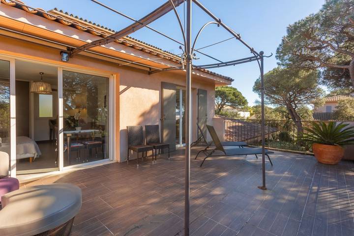 Ferienwohnung für 3 Personen, mit Garten in Sainte-Maxime