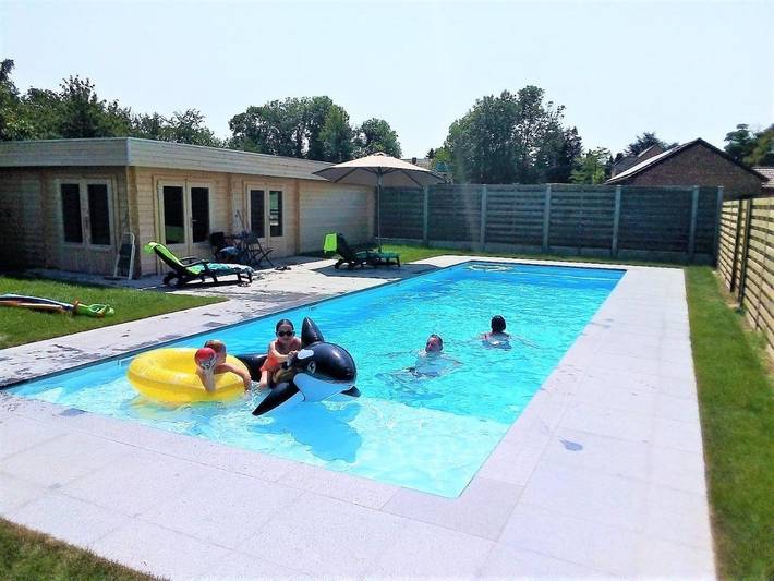 Gîte pour 6 personnes, avec jardin et piscine ainsi que vue et sauna à Gingelom - 2