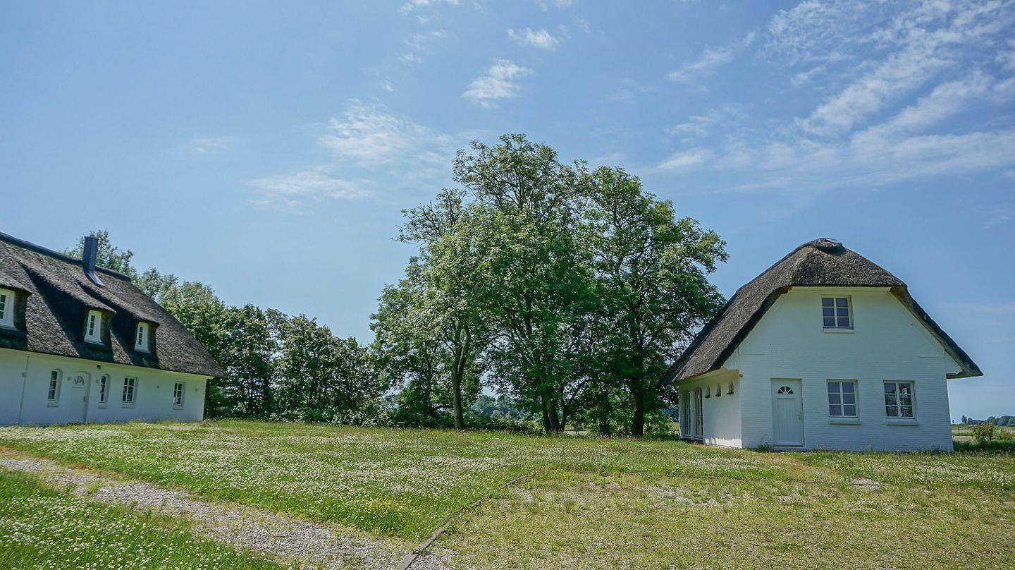 Dünenwarft West: Ferienhaus mit Sauna & Whirlpool für 14 Personen in Tönning, Halbinsel Eiderstedt