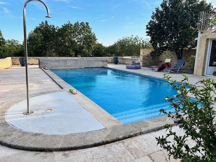 Maison du soleil in Castillon-du-Gard, Nimes und Umgebung