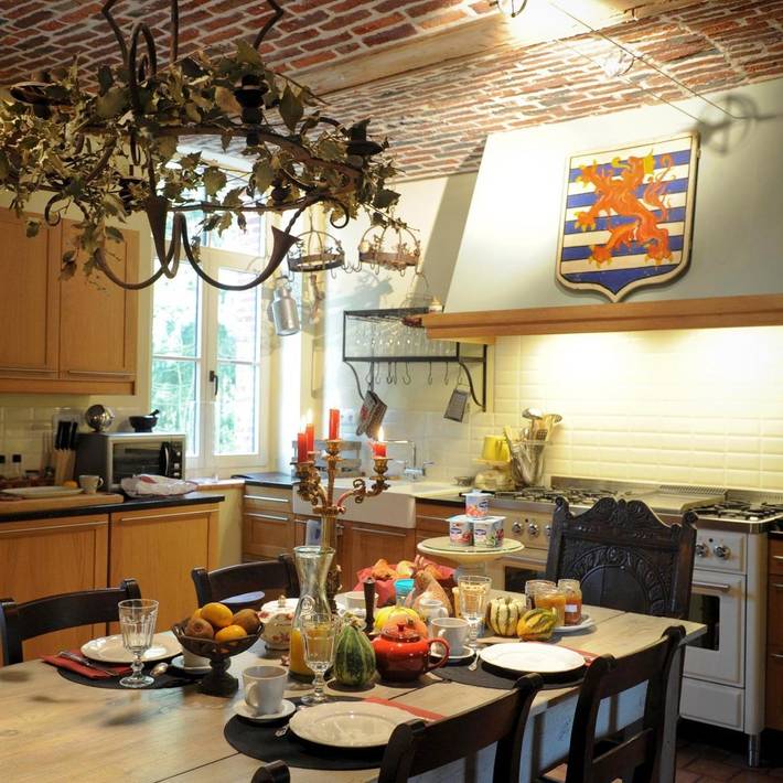 Maison de campagne pour 6 personnes, avec vue ainsi que jardin et sauna, animaux acceptés à Beauraing - 2