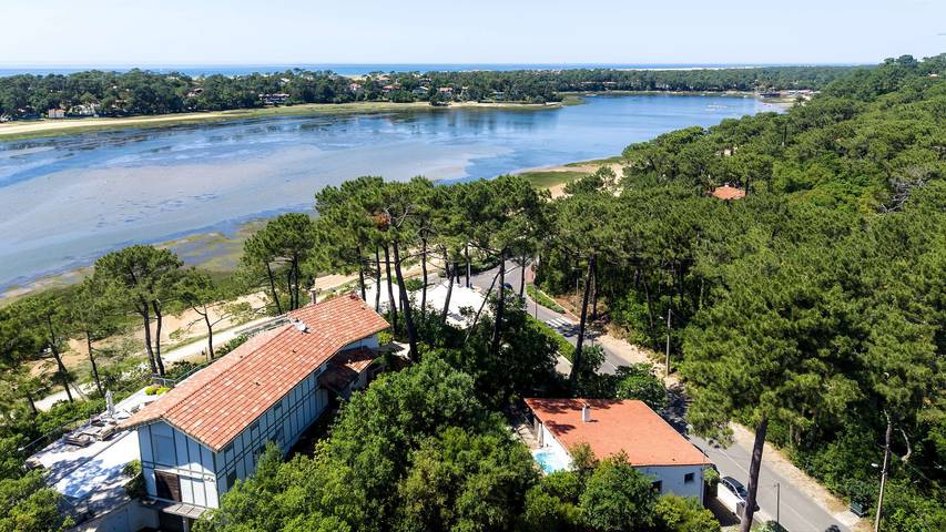 Apartamento para 8 personas, con Jacuzzi y Vistas al lago en Hossegor