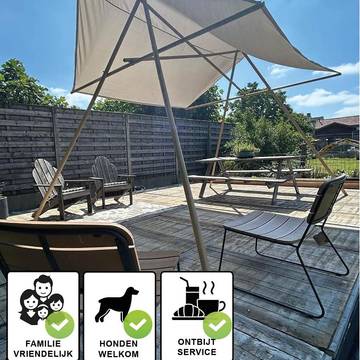 Gîte pour 8 personnes, avec vue et jardin, animaux acceptés à Zonnebeke