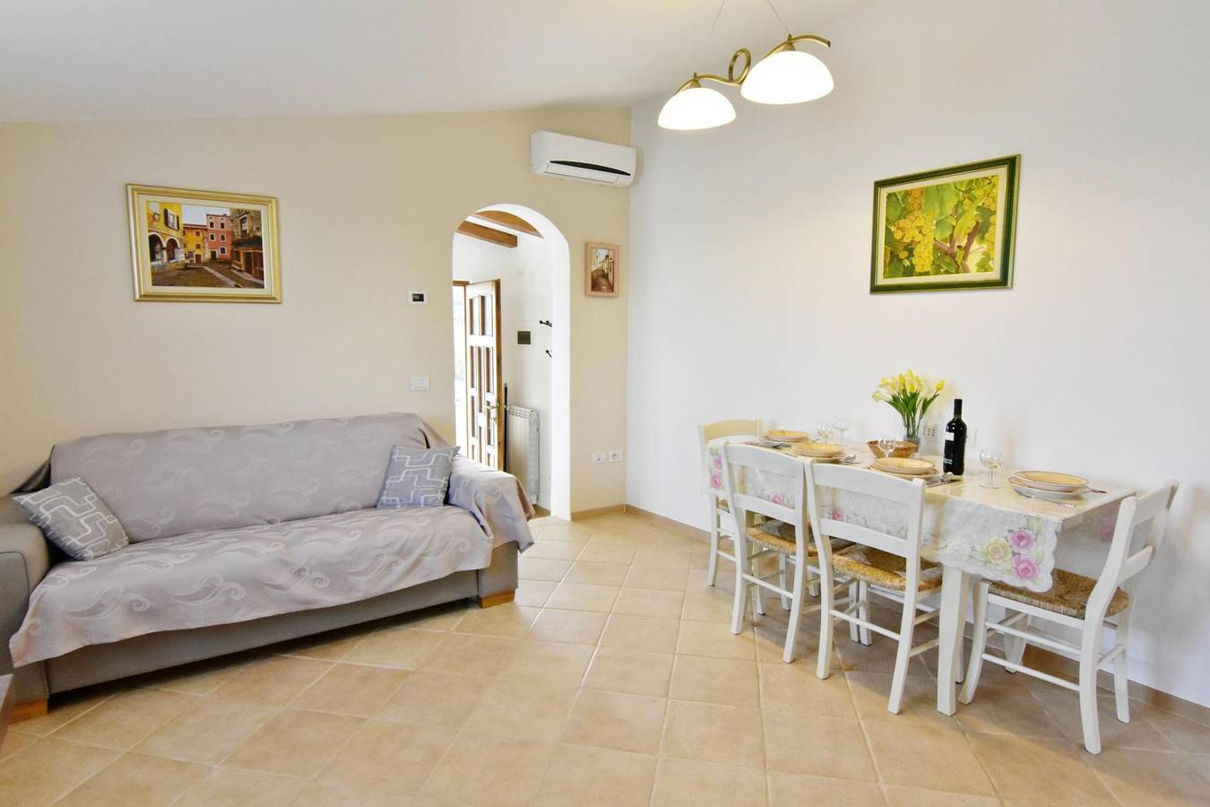 Cały apartament, Apartament wakacyjny dla 4 osób z balkon/ taras in Umag, Umag i okolice