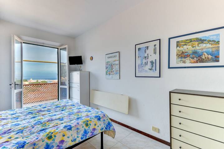 Casa de vacaciones 'Appartamento Belvedere' con vistas al mar, terraza privada y Wi-Fi in Marciana Marina, Archipiélago Toscano