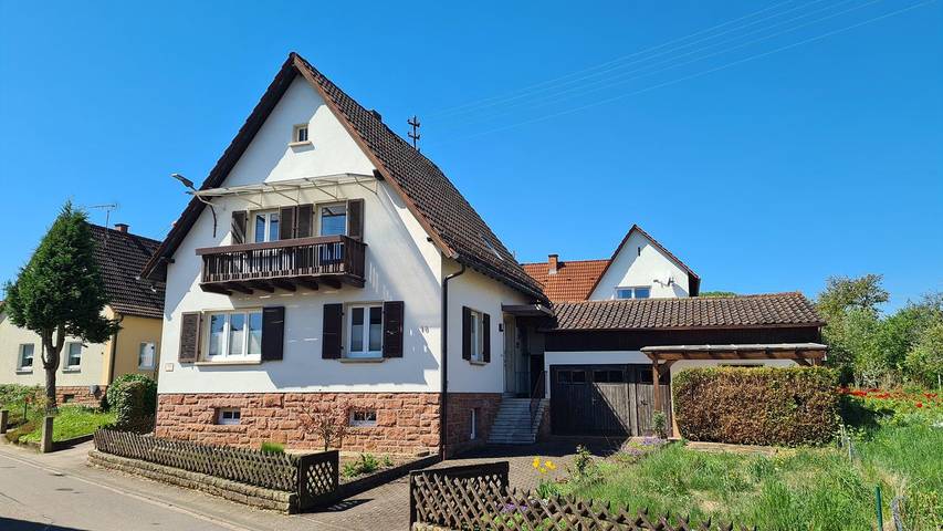 Ferienhaus für 4 Personen, mit Garten und Terrasse, mit Haustier in Wernersberg