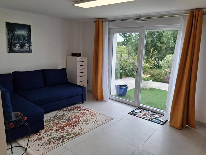 Gîte pour 4 personnes, avec Terrasse ainsi que Jardin et Vue à Épargnes