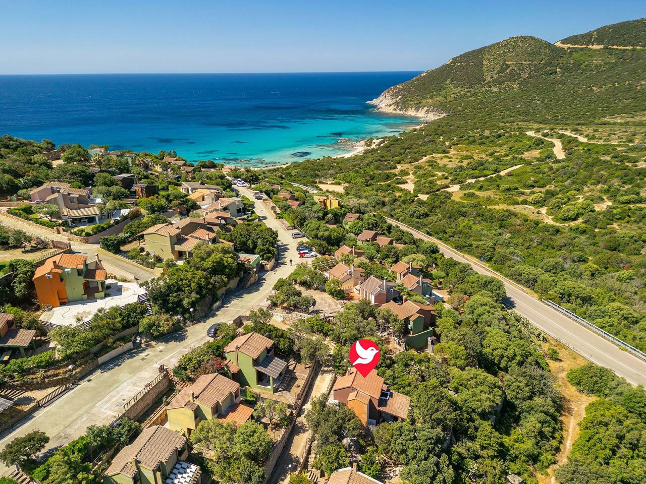 Villa sulla Roccia in Porto Sa Ruxi, Cagliari e Dintorni