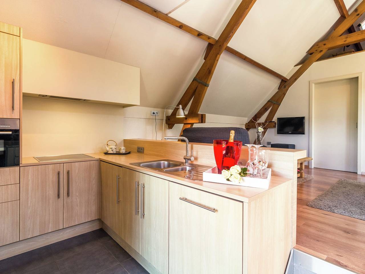 Entire apartment, Apartment in Maldegem with Scenic Terrace in Maldegem, East Flanders