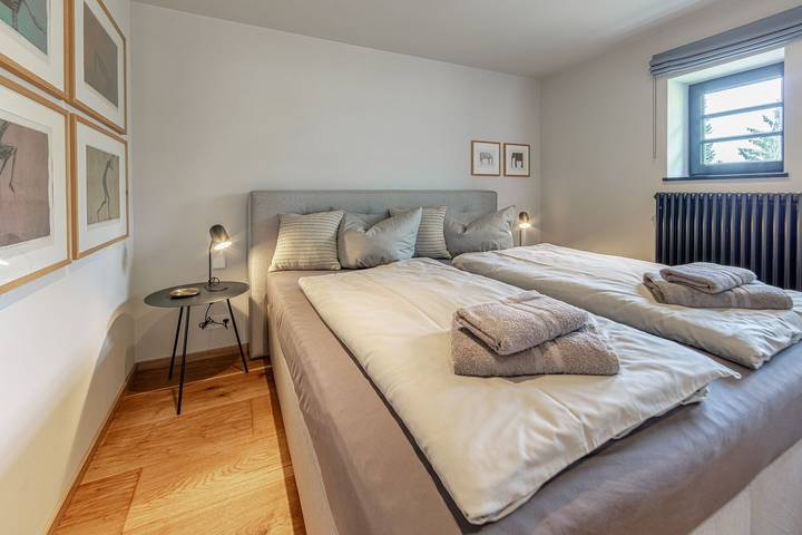 Ganze Wohnung, Fewo Turm im Ferienhaus Oberstaader 2-4 Personen, wenige Gehminuten zum See in Öhningen, Untersee
