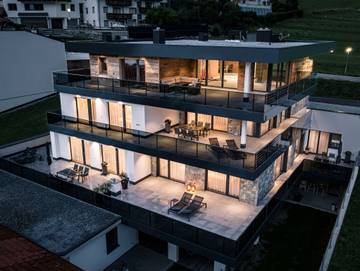 Ferienwohnung für 6 Personen, mit Ausblick und Terrasse sowie Sauna in Nauders