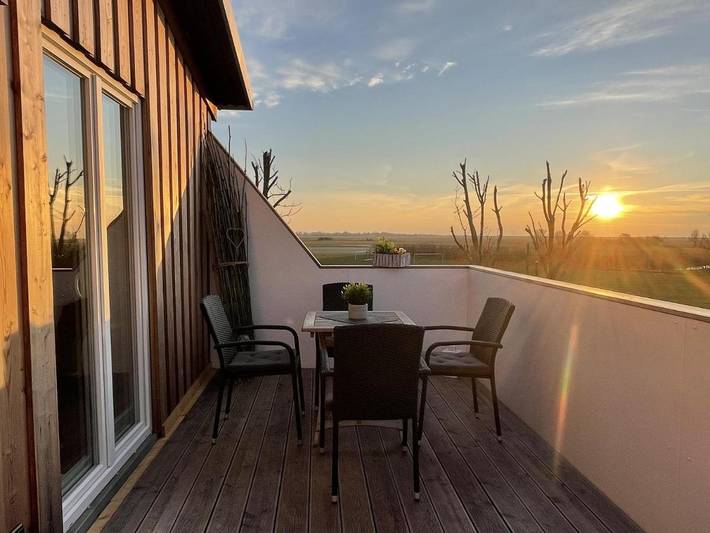 Ferienhaus für 4 Personen, mit Terrasse