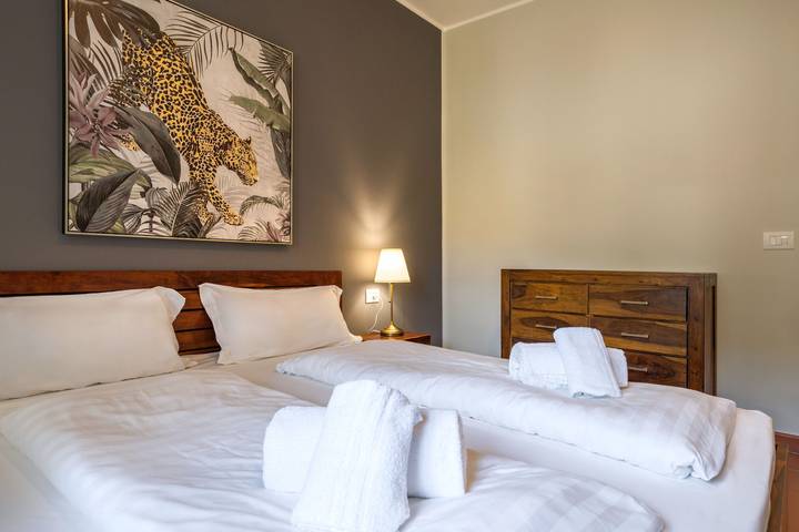 Ferienwohnung für 6 Personen, mit Garten und Terrasse sowie Seeblick, mit Haustier am Idrosee - 4