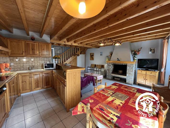 Gîte pour 7 personnes, avec terrasse à Angoustrine-Villeneuve-des-Escaldes - 4