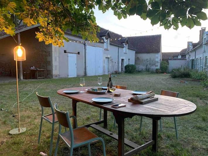 Location de vacances pour 13 personnes, avec Terrasse et Jardin à Selles-sur-Cher