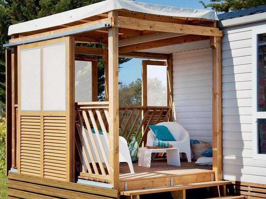Camping Du Pre Des Moines - Mobilhome 2 personnes - Marjolaine - 2 chambres in Gouvieux, Oise