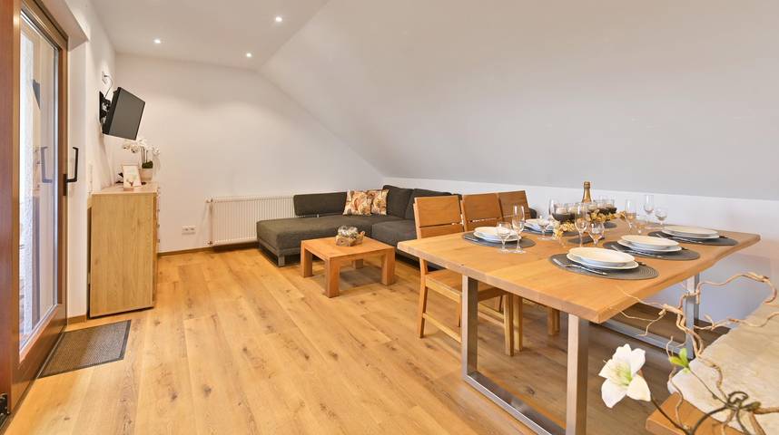 Pension für 5 Personen, mit Sauna und Ausblick sowie Garten, mit Haustier an der Rhön - 4