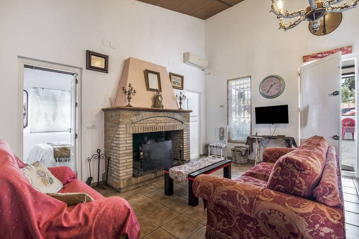 Landhaus 'El Encanto' mit Bergblick, Wlan und Klimaanlage in Villarrasa, Huelva Provinz