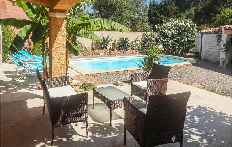 Stilvolle 2BR in der Nähe des Stadtzentrums w/Pool & Parkplatz in Salles-d'Aude, Mittelmeerküste (Frankreich)