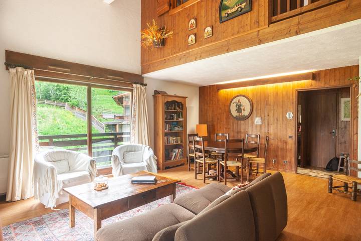 Chalet pour 4 personnes, avec balcon à Saint-Gervais-les-Bains - 4