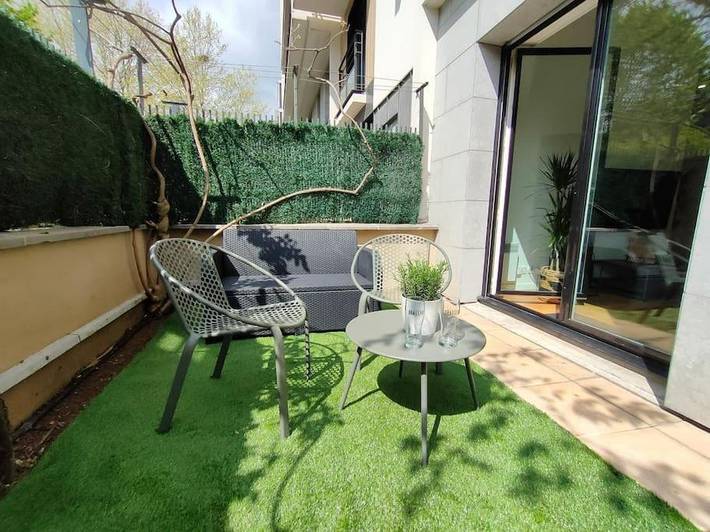Holiday apartment for 4 people, with sauna and view as well as garden - 1