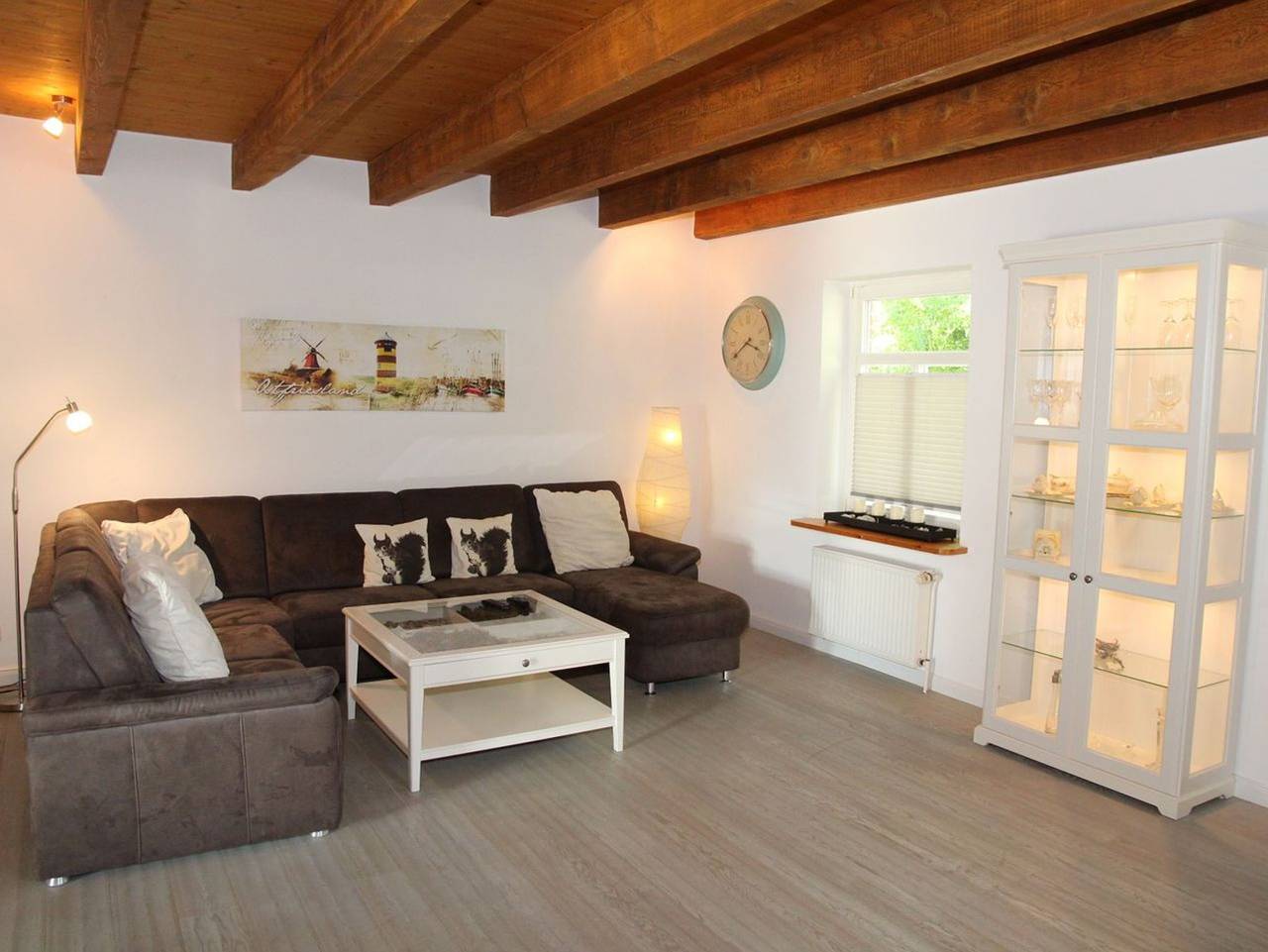 Ostfriesenhuus - Familienfreundliches 155qm Haus für 4-5 Pers. mit Kamin, Infrarotkabine & Garten in Hamswehrum, Krummhörn