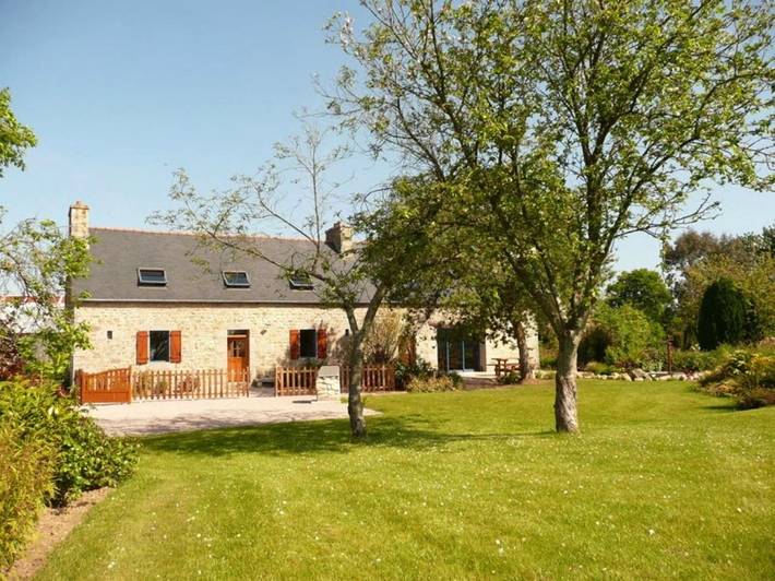 Maison d’hôte pour 4 personnes, avec vue et jardin à Kermoroc'h