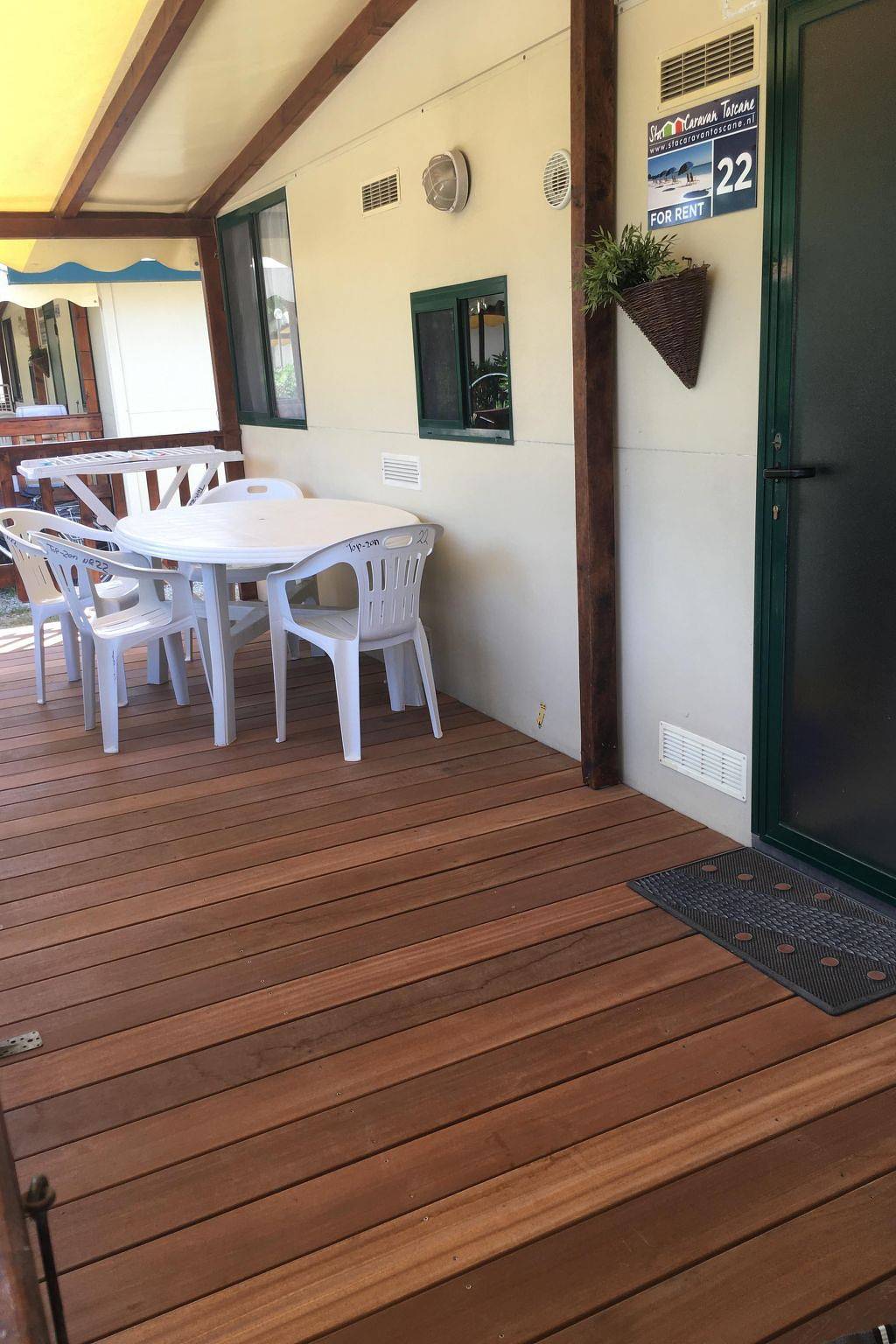 Mobilheim am Meer in der Toskana in der Nähe von in Viareggio, Costa de la Maremma