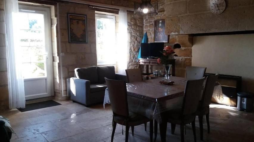 Appartement de vacances pour 5 personnes, avec terrasse et jardin, animaux acceptés