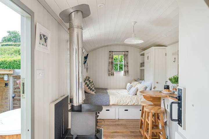 Glamping für 2 Personen, mit Garten und Whirlpool in Devon - 4