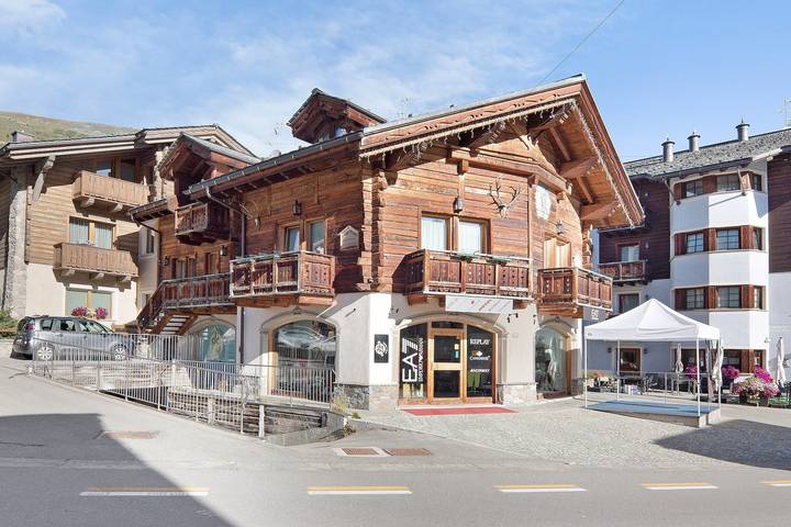 Hütte für 8 Personen, mit Balkon in Livigno