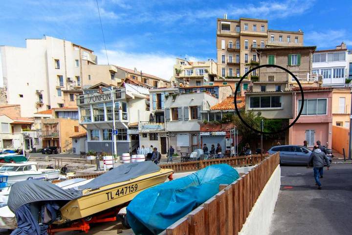 Gîte pour 4 personnes, avec vue dans Port du Vallon des Auffes - 2